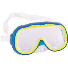 Детская маска для подводного плавания "Исследователь", голубая, Bestway