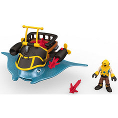 Набор Капитан Немо и скат Captain Nemo &amp; Stingray, Fisher Price, Imaginext Mattel