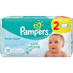 Салфетки детские влажные Pampers  Baby Fresh Clean,  128 шт., Pampers