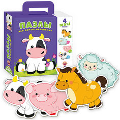 Пазлы для самых маленьких "Коровка" Vladi Toys