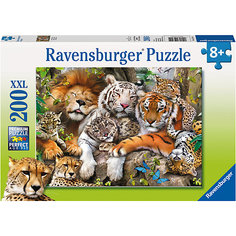 Пазл «Сон больших кошек» XXL100 шт Ravensburger