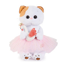 Мягкая игрушка Budi Basa Кошка Ли-Ли балерина с лебедем, 24 см