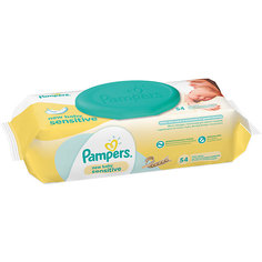 Салфетки детские влажные Pampers New Baby Sensitive, 54 шт., Pampers