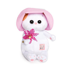 Мягкая игрушка Budi Basa Кошечка Ли Ли Baby в панамке с вертушкой, 20 см