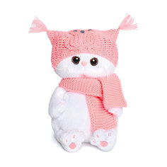 Мягкая игрушка Budi Basa Кошечка Ли Ли Baby в шапке-сова и шарфе, 20 см