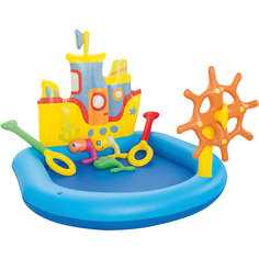 Игровой бассейн Кораблик с принадлежностями для игр, Bestway