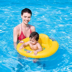 Круг для плавания с сиденьем и спинкой Swim Safe, 69 см, ступень А, Bestway