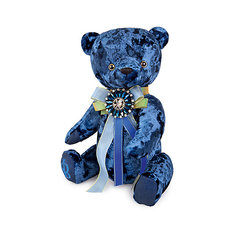 Мягкая игрушка Budi Basa Медведь БернАрт сапфировый, 30 см