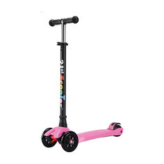Детский трехколесный самокат Midi, розовый Buggy Boom