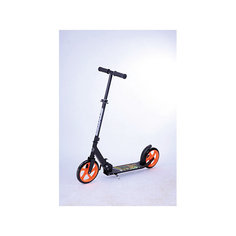 Детский самокат Maxi, черно-оранжевый Buggy Boom