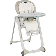 Стульчик для кормления Chicco "Polly Progress 5" white snow