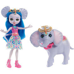 Мини-кукла Enchantimals "С большими зверюшками" Екатерина Слон и Антик Mattel