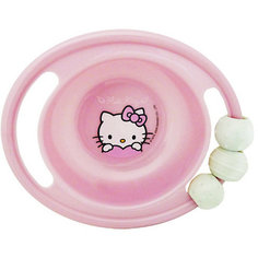 Миска-погремушка с резинкой против скольжения, Hello Kitty МФК профит