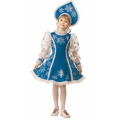 Карнавальный костюм "Снегурочка" Jeanees для девочки