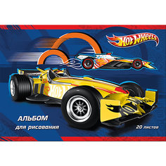 Альбом для рисования "Hot Wheels" 20 листов Limpopo