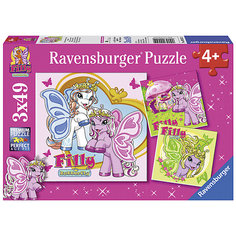 Пазл 3 в 1 "Филли" 3*49шт# Ravensburger