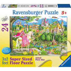 Пазл "Однажды в сказке" 24 шт (размер картинки 90*60см) Ravensburger