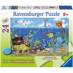 Пазл "Подводные сокровища" 24 шт (размер картинки 90*60 см) Ravensburger