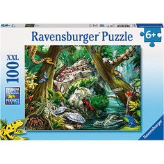 Пазл "Рептилии и земноводные" XXL 100 шт Ravensburger