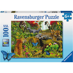 Пазл "Хищники и травоядные" XXL 100 шт Ravensburger