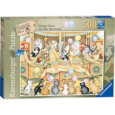 Пазл «Коты на карусели» 500 шт Ravensburger