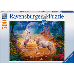 Пазл «Единороги на побережье» 500 шт Ravensburger
