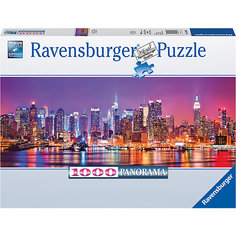 Пазл панорамный "Огни ночного Манхеттэна" 1000 шт Ravensburger