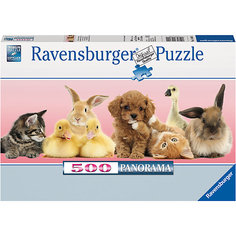 Пазл панорамный «Друзья» 500 шт Ravensburger