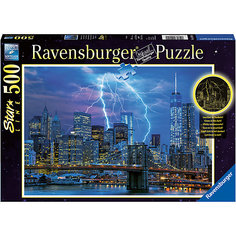 Пазл «Молния над Нью-Йорком» 500 шт Ravensburger