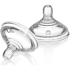 Cоски для бутылочки Tommee Tippee "Close to nature", с 6 мес., быстрый поток, 2 шт.