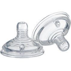 Cоски для бутылочки Tommee Tippee "Close to nature", с 0 мес., переменный поток, 2 шт.