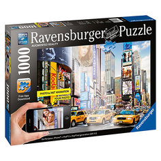 Пазл с видеоэффектом "Шум и суета Тайм Сквера" Ravensburger, 1000 деталей