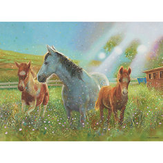 Пазл «Лошади в лучах солнца» XXL 100 шт Ravensburger