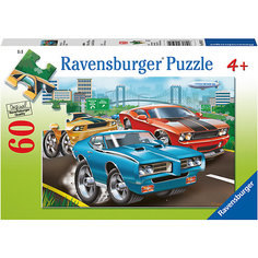Пазл «Гоночные машины» 60 шт Ravensburger
