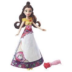 Кукла Hasbro Disney Princess "Принцесса в юбке с проявляющимся принтом", Белль
