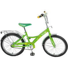 Двухколёсный велосипед Navigator "KITE Basic 20", зелёный