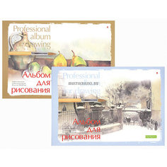 Альбом для рисования Альт "Профессиональная" на склейке, А5, 40 листов