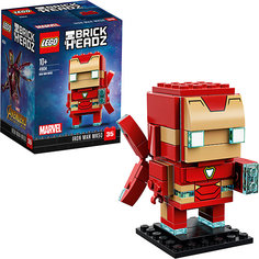Сборная фигурка LEGO BrickHeadz 41604: Железный человек