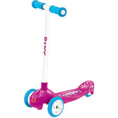 Детский трёхколёсный самокат Lil Pop, розовый, Razor