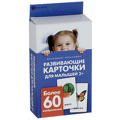 Развивающие карточки для малышей, от 2 лет Fenix