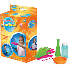 Игровой набор  "Эластичные мыльные пузыри Прыгунцы", 60 мл, 1toy