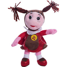 Мягкая игрушка Мила, 21см, со звуком, Лунтик и его друзья, МУЛЬТИ-ПУЛЬТИ