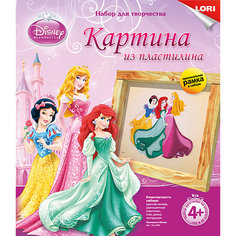 Картина из пластилина "Принцессы Disney", LORI