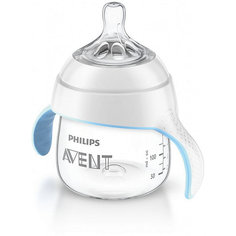 Бутылочка серии Natural, с ручками, 150 мл., от 4 мес., PP, Avent