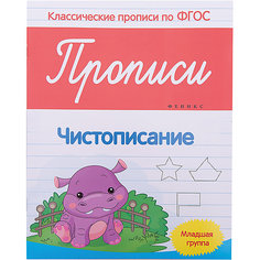 Прописи: чистописание (младшая группа) Fenix