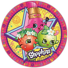 Тарелки 18 см, 6 шт., Shopkins Росмэн