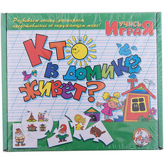 Игра обучающая  "Кто в домике живет", Десятое королевство