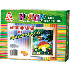Аппликация из пластилина "Гриб" Азбука Тойс