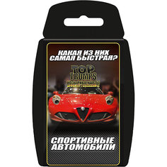 Настольная игра Козырные карты "Спортивные автомобили" Top Trumps