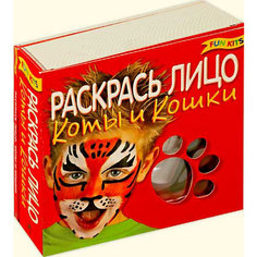 Набор "Раскрась лицо Коты и кошки" Фан китс